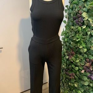 Women’s Black Jumpsuit with side waist cut outs